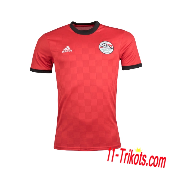 Beflockung Egypte Heimtrikot 2018/2019 Kurzarm Herren Neuer