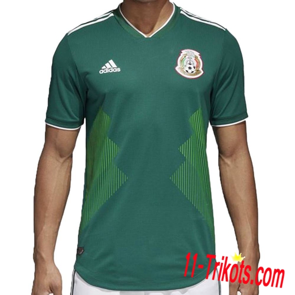 Beflockung Mexiko Heimtrikot 2018/2019 Kurzarm Herren Neuer