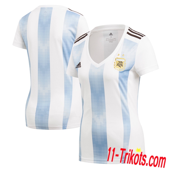 Neues Argentinien Heimtrikot 2018-19 Kurzarm Damen Erstellen