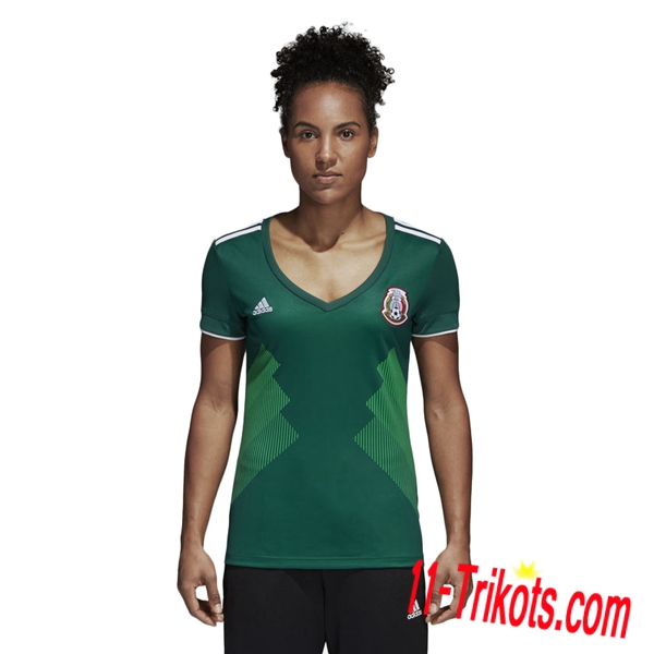 Neues Mexiko Heimtrikot 2018-19 Kurzarm Damen Erstellen