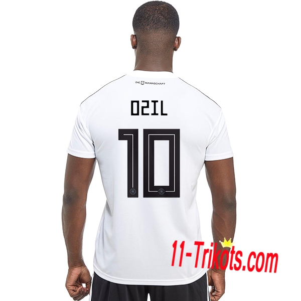 Neues Deutschland Heimtrikot 2018/2019 OZIL 10 Kurzarm Herren Erstellen