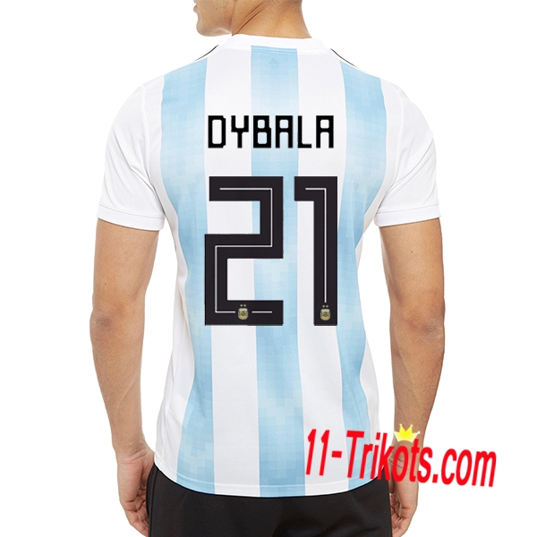 Neues Argentinien Heimtrikot 2018/2019 DYBALA 21 Kurzarm Herren Erstellen