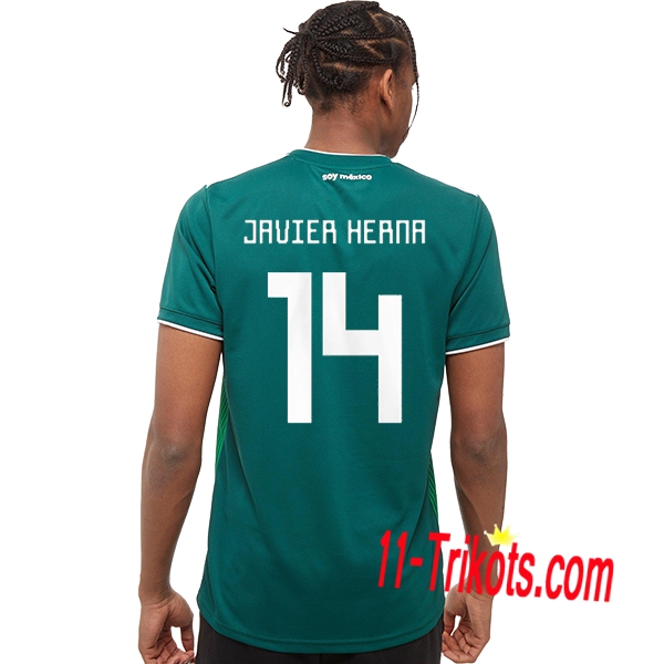 Neues Mexiko Heimtrikot 2018/2019 Javier Hernández 14 Kurzarm Herren Erstellen