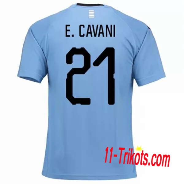 Neues Uruguay Heimtrikot 2018/2019 E.Cavani 21 Kurzarm Herren Erstellen