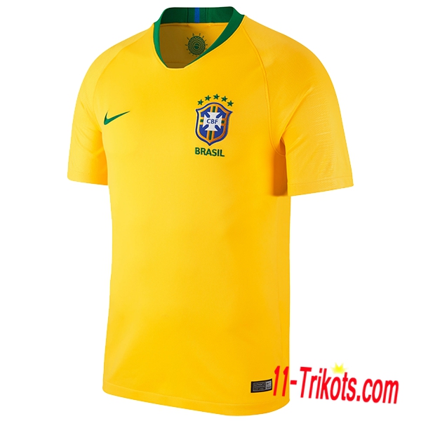 Neues Brasilien Heimtrikot Janue 2018/2019 Kurzarm Herren Erstellen