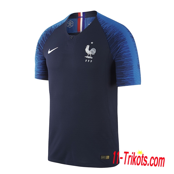 Neues Frankreich Heimtrikot Blau 2018/2019 Kurzarm Herren Erstellen