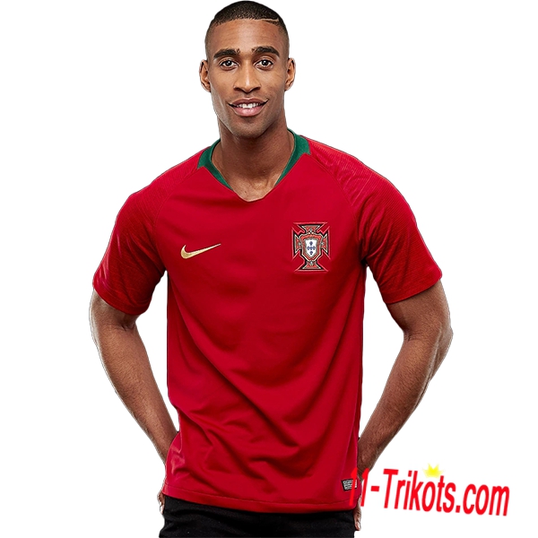 Neues Portugal Heimtrikot Rot 2018/2019 Kurzarm Herren Erstellen