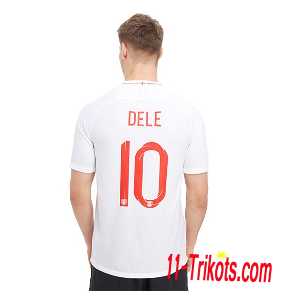 Neues England Heimtrikot Weiss 2018/2019 Dele 10 Kurzarm Herren Erstellen