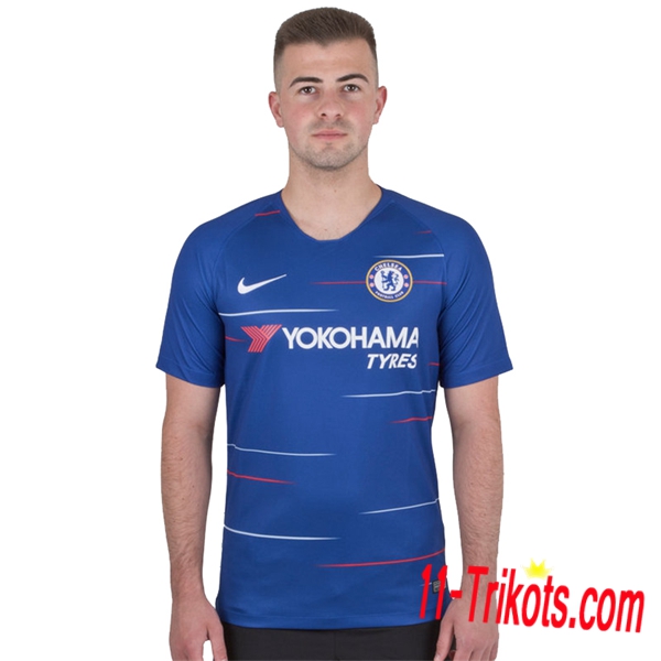 Neues FC Chelsea Heimtrikot Blau 2018/2019 Herren Erstellen