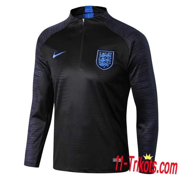 Sudadera de entrenamiento Inglaterra Strike Drill Negro 2018/2019