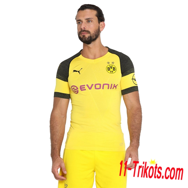 Neues Dortmund BVB Heimtrikot Gelb 2018/2019 Herren Erstellen