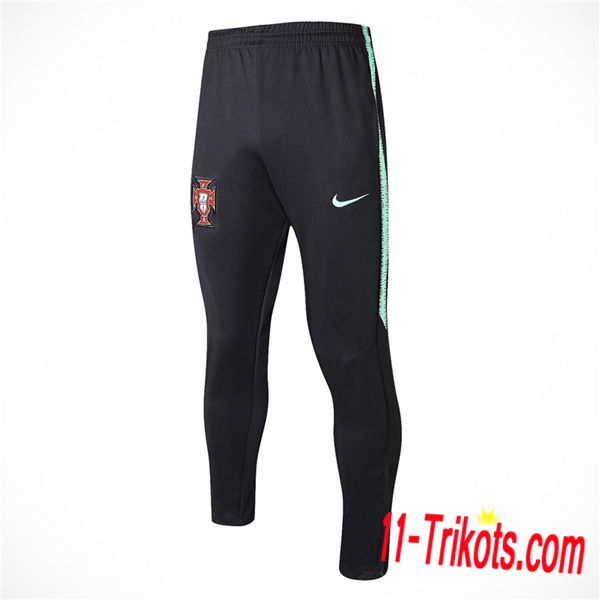 Pantalones de entrenamiento Portugal Negro 2018/2019