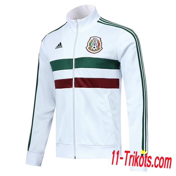 Chaqueta Futbol México Blanco/Rojo/Verde 2018/2019