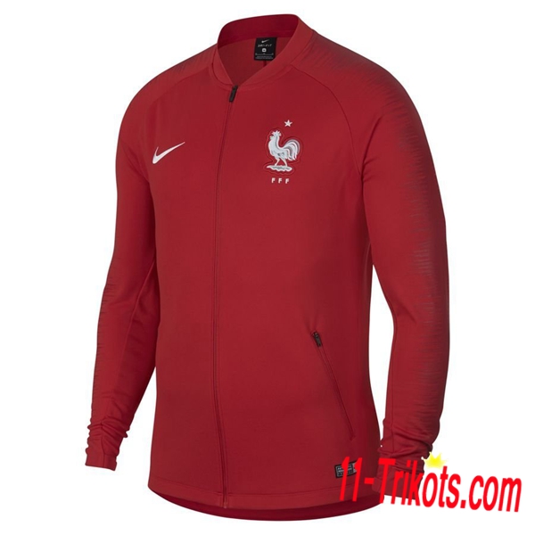 Chaqueta Futbol Francia Rojo 2018/2019