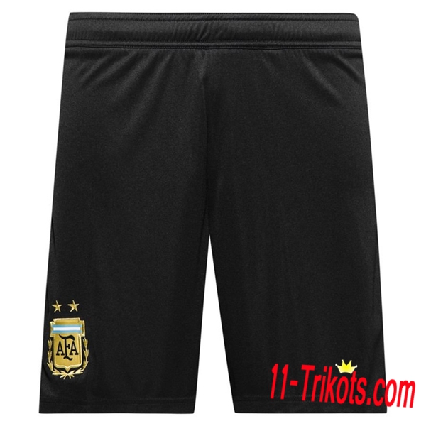 Neuestes Fussball Argentinien Schwarz Heimshorts 2018 2019 | 11-trikots