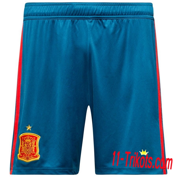 Neuestes Fussball Spanien Blau Heimshorts 2018 2019 | 11-trikots