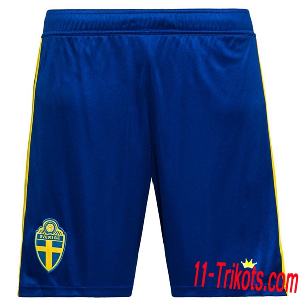 Neuestes Fussball Schweden Blau Heimshorts 2018 2019 | 11-trikots