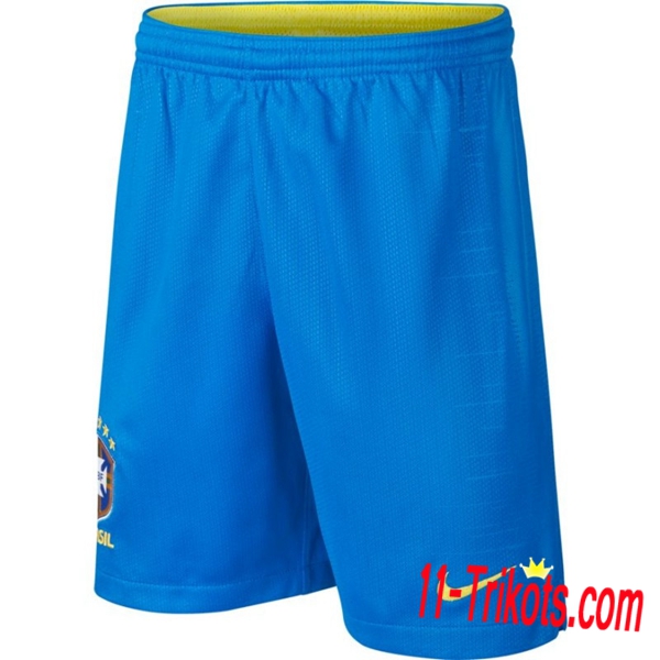 Neuestes Fussball Brasilien Blau Heimshorts 2018 2019 | 11-trikots