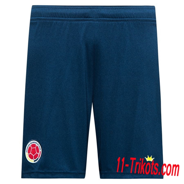 Neuestes Fussball Kolumbien Dunkelblau Heimshorts 2018 2019 | 11-trikots