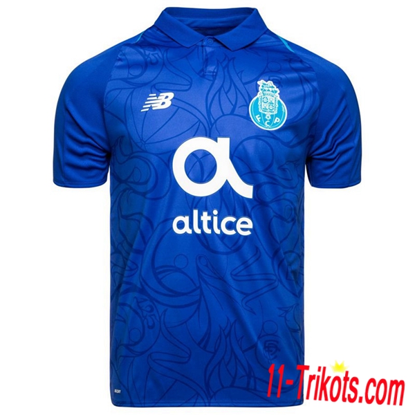 Neues FC Porto Herren Third Trikot Blau 2018/2019 Kurzarm Erstellen