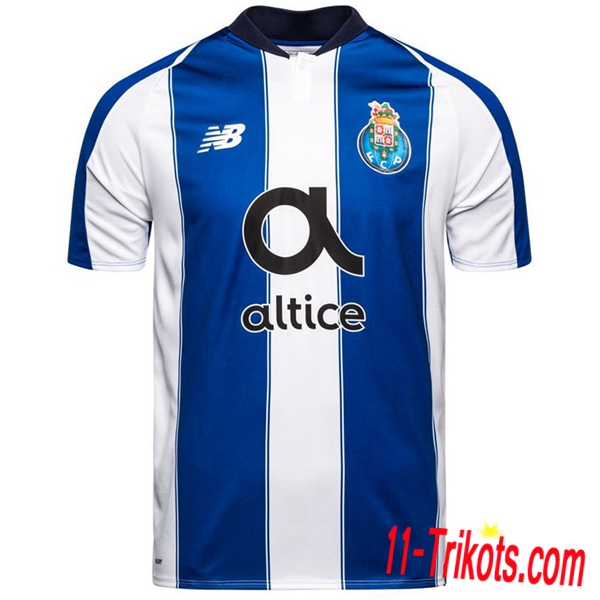 Neues FC Porto Herren Heimtrikot Blaues Weiß 2018/2019 Kurzarm Erstellen