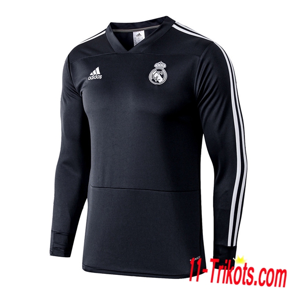 Sudadera de entrenamiento Real Madrid Negro 2018/2019