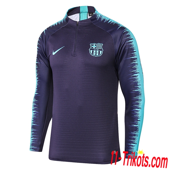 Sudadera de entrenamiento FC Barcelona Negro/Azul 2018/2019