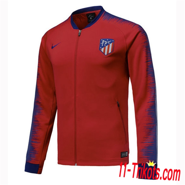 Chaqueta Futbol Atletico Madrid Roja/Azul 2018/2019