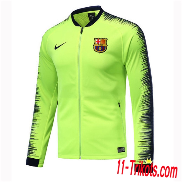 Chaqueta Futbol FC Barcelona Verde 2018/2019