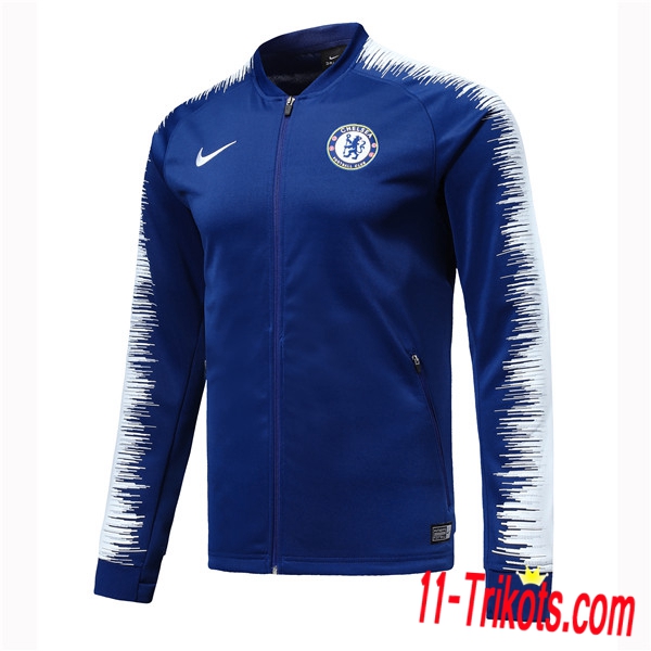 Chaqueta Futbol FC Chelsea Azul/Blanco 2018/2019