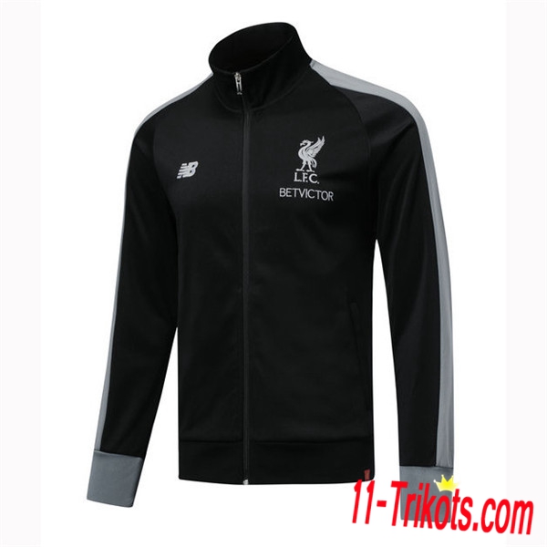 Chaqueta Futbol FC Liverpool Negro 2018/2019