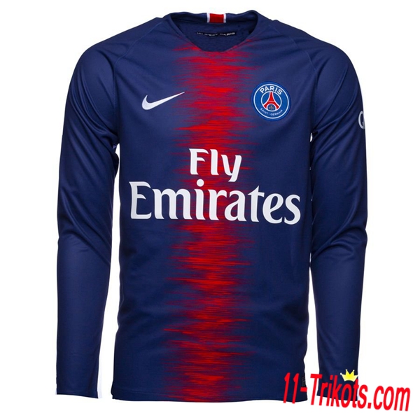 Neues PSG Herren Heimtrikot Blau 2018/2019 Langarm Erstellen