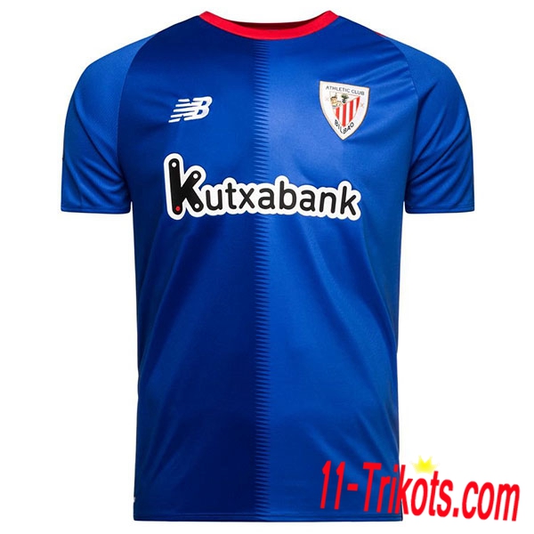 Neues Athletic Bilbao Auswärtstrikot Blau 2018-19 Kurzarm Herren Erstellen