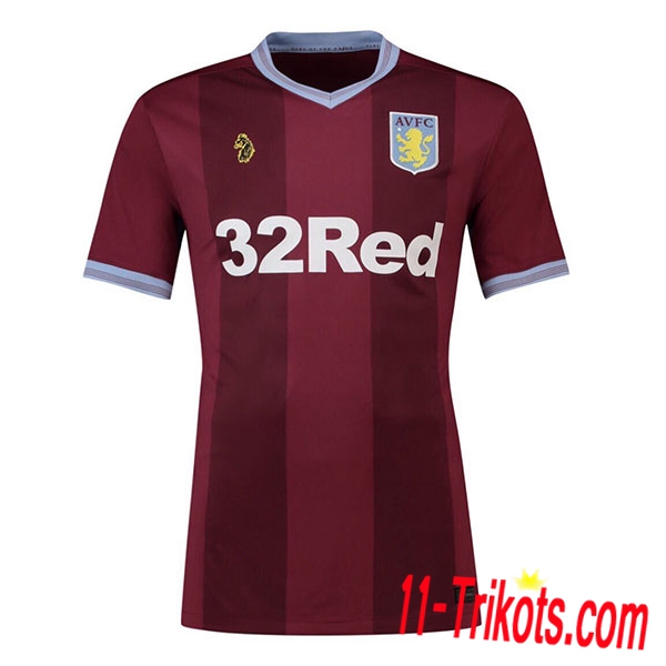 Neues Aston Villa Heimtrikot Rot 2018-19 Kurzarm Herren Erstellen