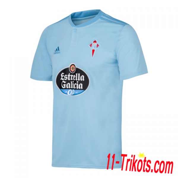 Neues Celta Vigo Heimtrikot Blau 2018-19 Kurzarm Herren Erstellen