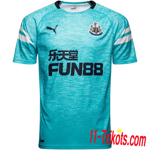 Neues Newcastle United Third Trikot Blau 2018-19 Kurzarm Herren Erstellen