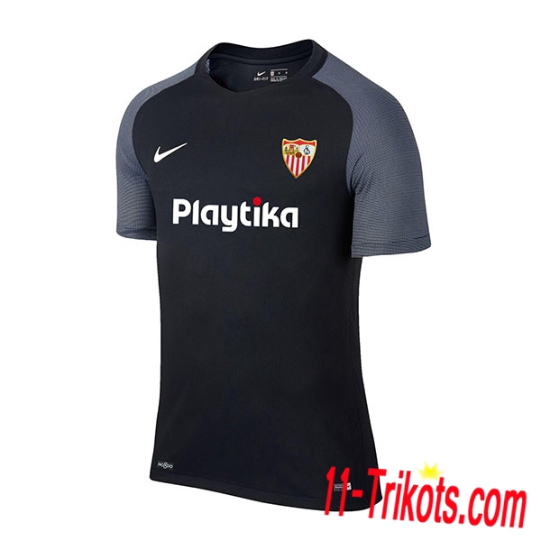 Neues Sevilla FC Third Trikot Schwarz 2018-19 Kurzarm Herren Erstellen