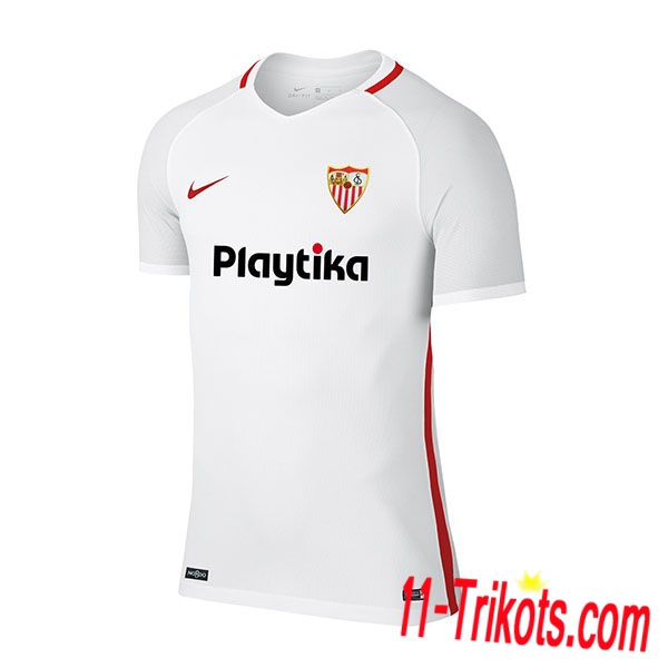 Neues Sevilla FC Heimtrikot Weiss 2018-19 Kurzarm Herren Erstellen