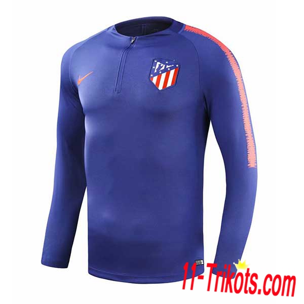 Sudadera de entrenamiento Atletico Madrid Azul 2018/2019