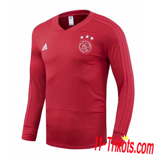 Sudadera de entrenamiento AFC Ajax Roja 2018/2019