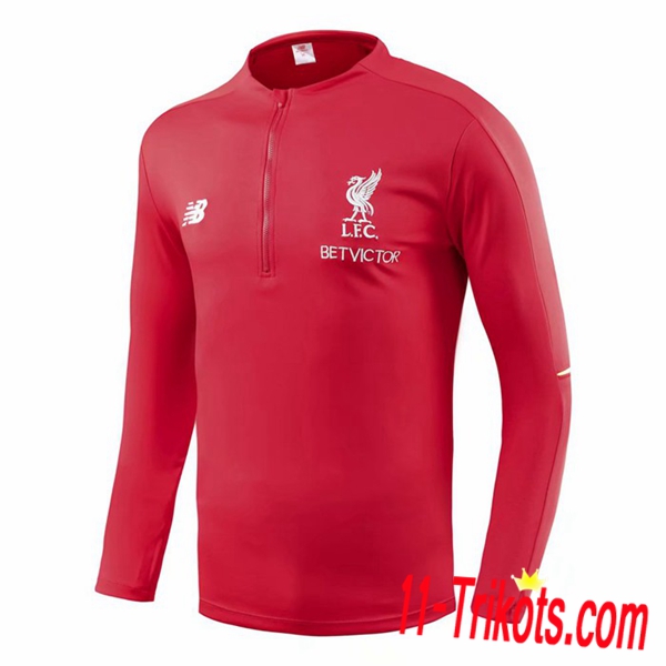 Sudadera de entrenamiento Liverpool Roja 2018/2019