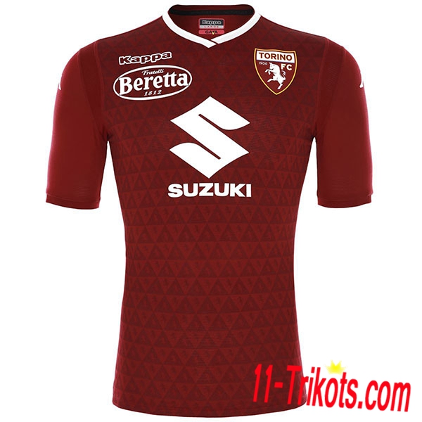 Neues Torino Heimtrikot Rot 2018-19 Kurzarm Herren Erstellen