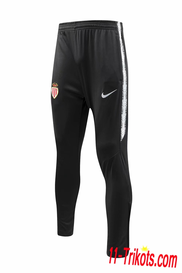 Pantalones de entrenamiento AS Monaco Negro 2018/2019