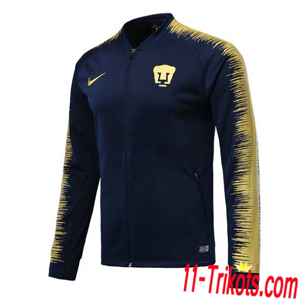 Chaqueta Futbol Pumas UNAM Amarillo 2018/2019