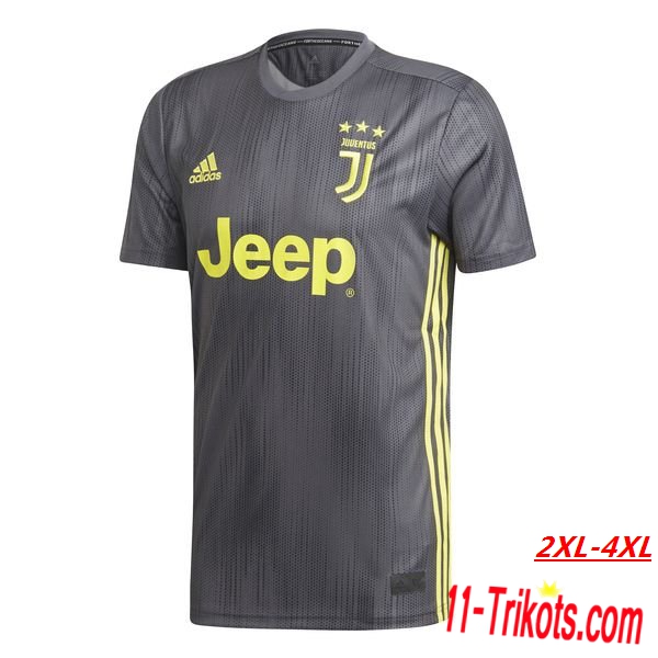 Neuestes Fussball Juventus Third Trikot 2018/19 | 2XL-4XL