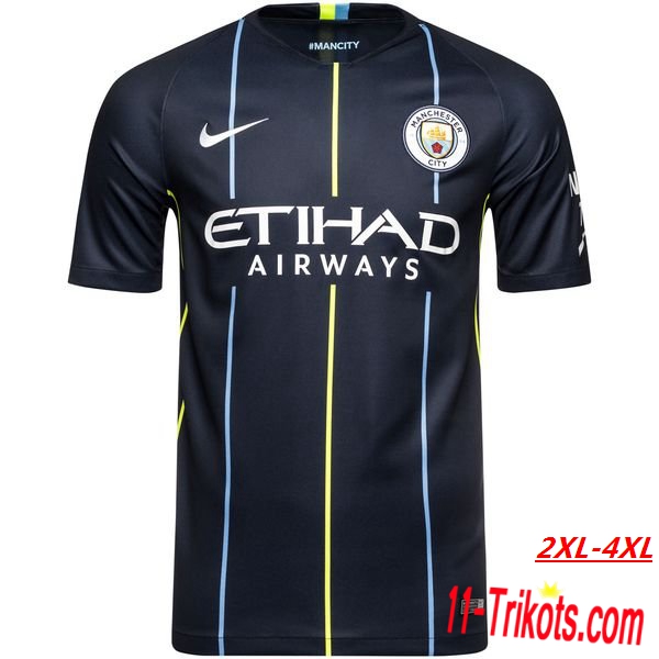 Neuestes Fussball Manchester City Heimtrikot 2018/19 | 2XL-4XL