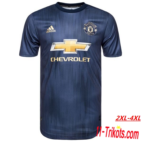 Neuestes Fussball Manchester United Third Trikot 2018/19 | 2XL-4XL