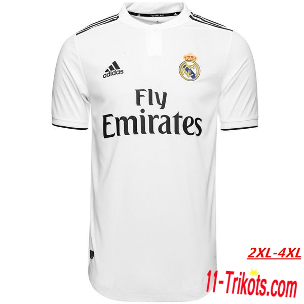 Neuestes Fussball Real Madrid Heimtrikot 2018/19 | 2XL-4XL