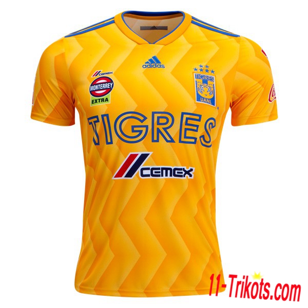 Neuestes Fussball Tigres UANL Heimtrikot 2018/19 | 11-trikots