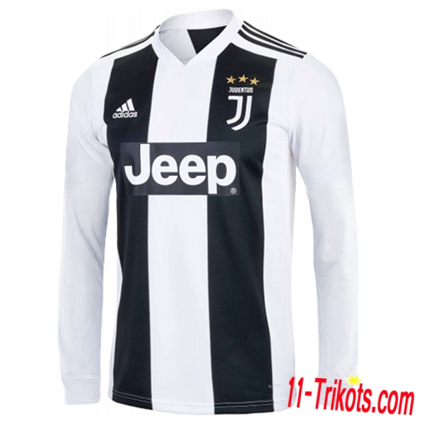 Neuestes Fussball Juventus Heimtrikot Langarm 2018/19 | 11-trikots